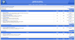 Desktop Screenshot of forums.clamwin.com